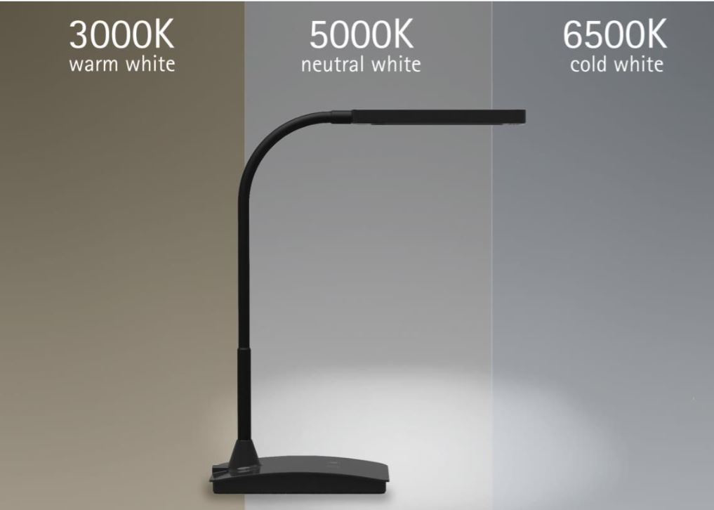 Afbeeldingen van Bureaulamp Pirro - dimbaar - zwart